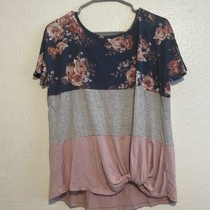 Maurice’s 24/7 top with front knot